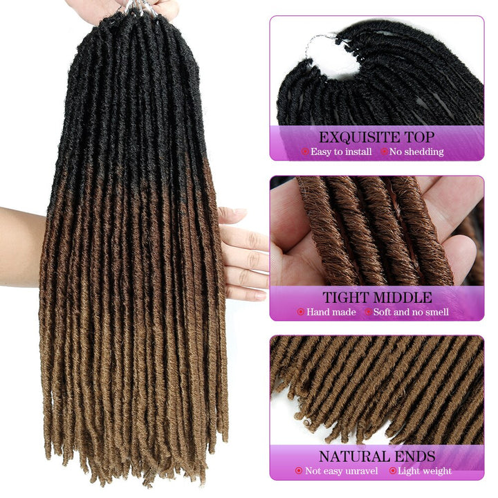 Synthetic Dreadlocks Hair Extensions